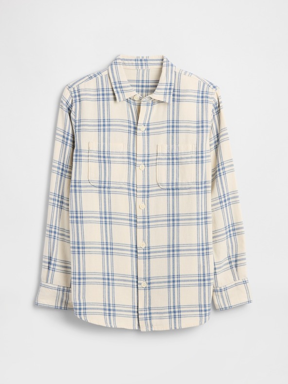 GAP Teen kockás flanel ing GAP