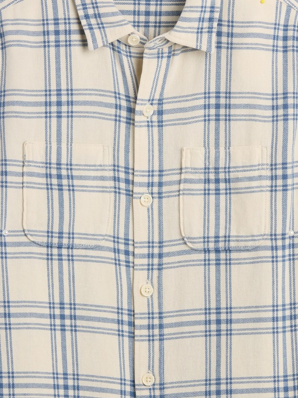 GAP Teen kockás flanel ing GAP