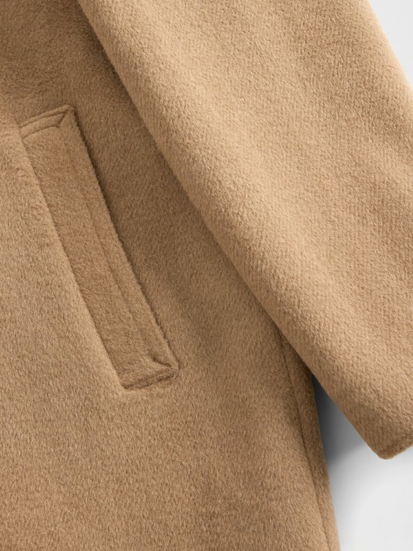 GAP Gyerek kabát gyapjúkeverékkel GAP