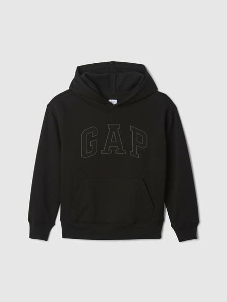 GAP Gyerek pulóver logóval és fleece béléssel GAP