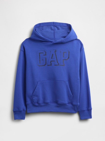 GAP Gyerek pulóver logóval és fleece béléssel GAP