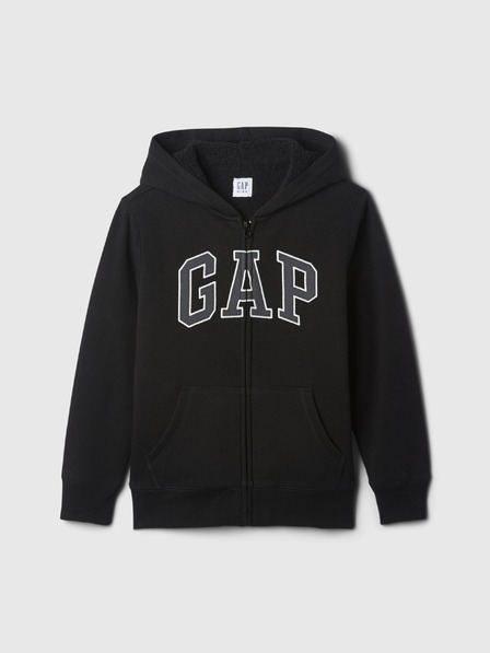 GAP Gyerek bélelt sherpa pulóver GAP