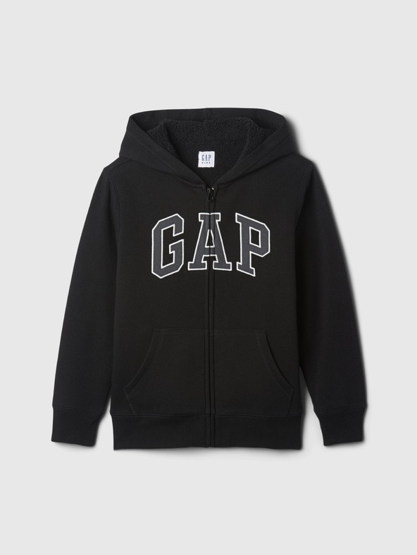GAP Gyerek bélelt sherpa pulóver GAP