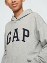 GAP Gyerek pulóver logóval és fleece béléssel GAP