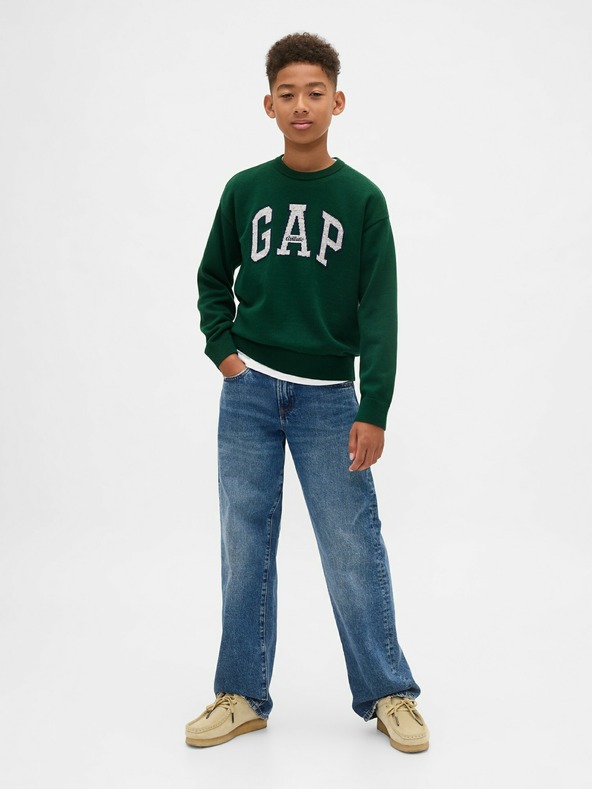 GAP Gyerek pulóver logóval GAP