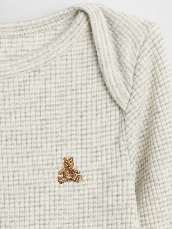 GAP Baby bordázott body Unisex GAP