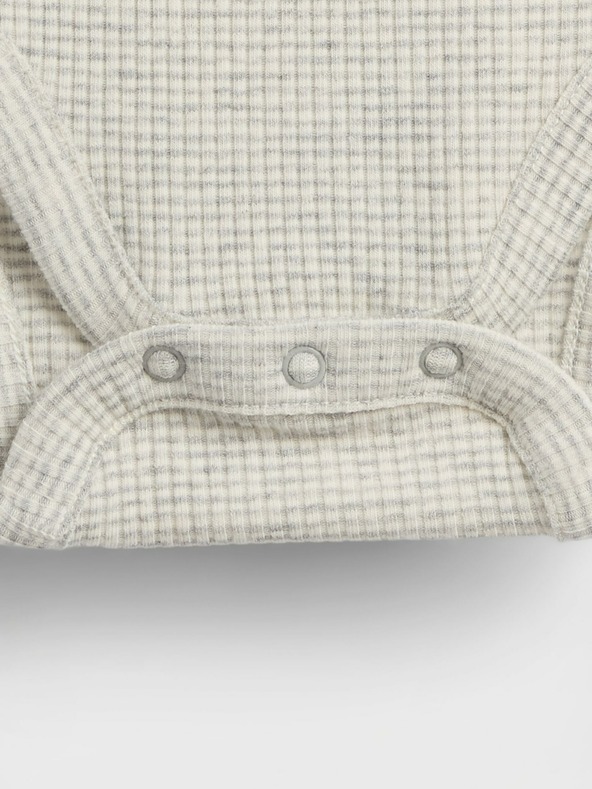 GAP Baby bordázott body Unisex GAP