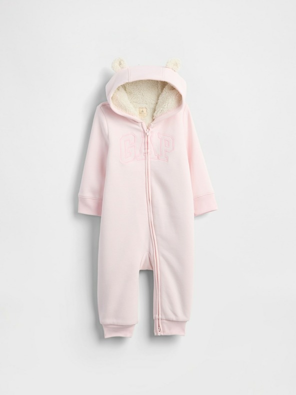 GAP Baby sherpa overál logóval GAP