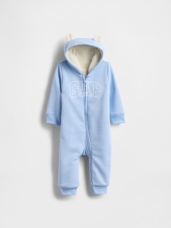 GAP Baby sherpa overál logóval GAP