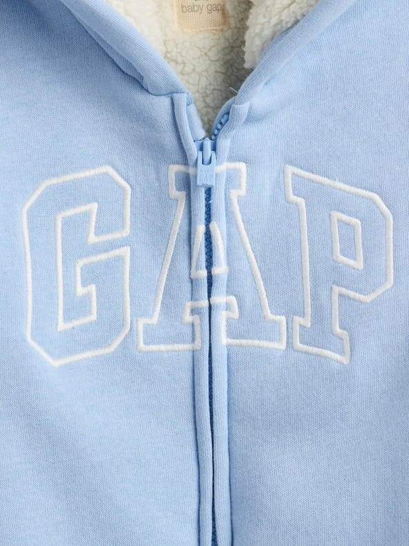 GAP Baby sherpa overál logóval GAP