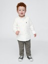 GAP Baby nadrág khaki stretch GAP