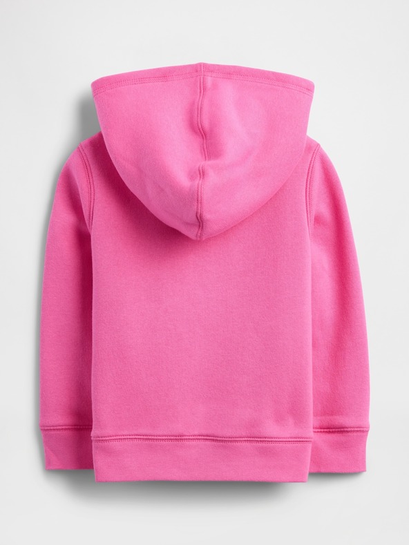 GAP Baby meleg pulóver Logo Sherpa GAP