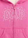 GAP Baby meleg pulóver Logo Sherpa GAP