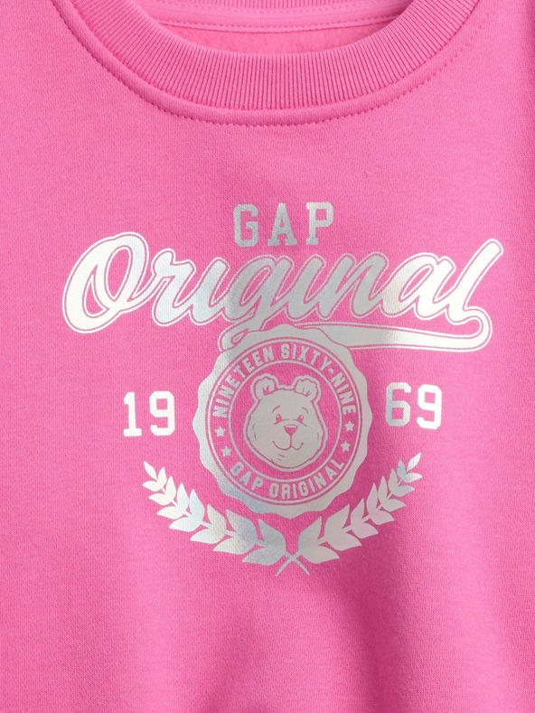 GAP Baby pulóver VintageSoft logóval GAP