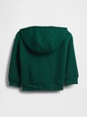 GAP Baby bélelt pulóver waffle mintával GAP