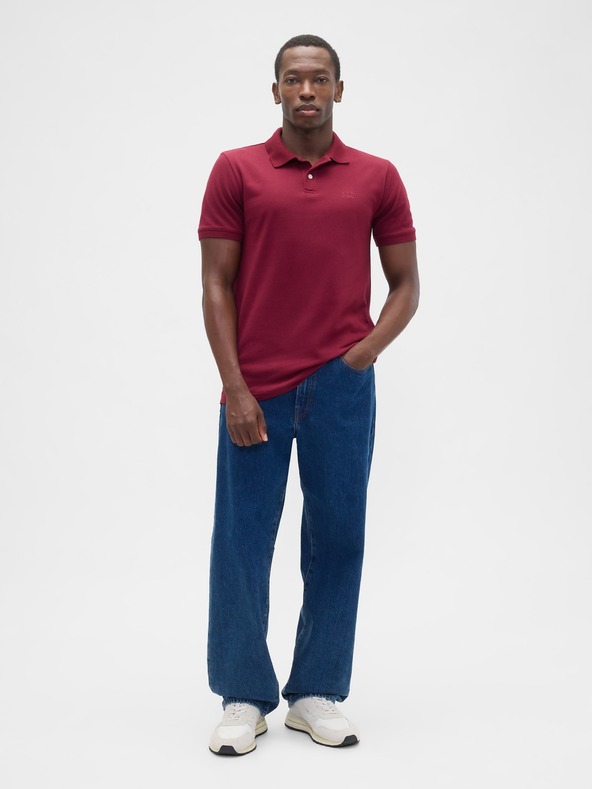 GAP Mintás pique polo póló GAP