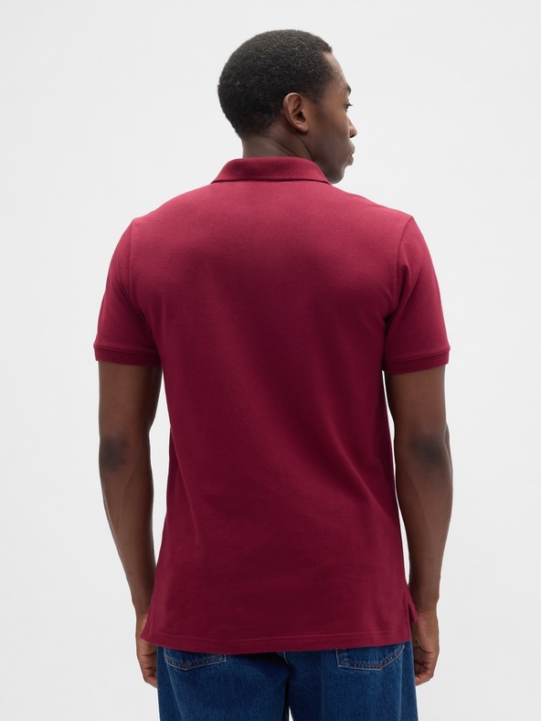 GAP Mintás pique polo póló GAP
