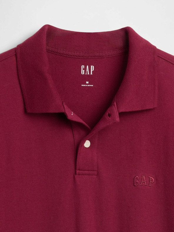 GAP Mintás pique polo póló GAP