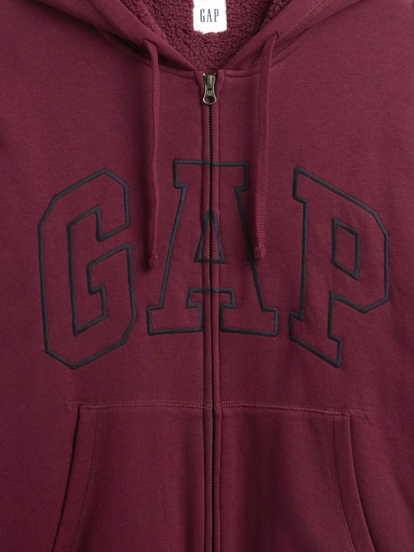 GAP Bélelt pulóver logóval GAP