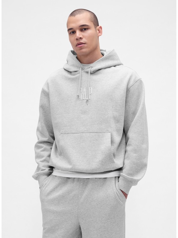 GAP Oversize logós Heavyweight pulóver GAP