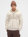 GAP Bélelt pulóver logóval GAP