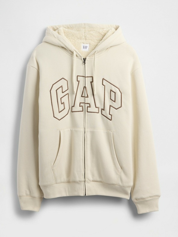GAP Bélelt pulóver logóval GAP