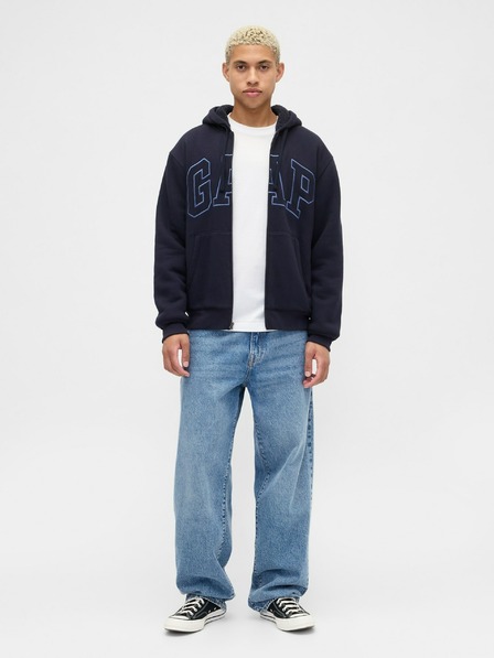 GAP Bélelt pulóver logóval GAP