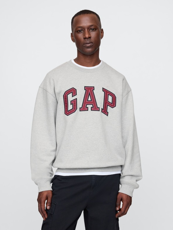 GAP Logós oversized pulóver GAP