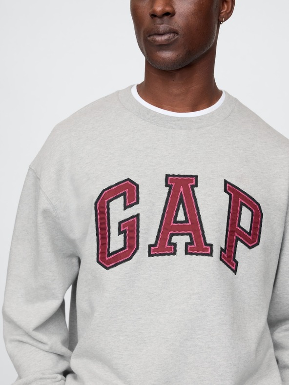 GAP Logós oversized pulóver GAP