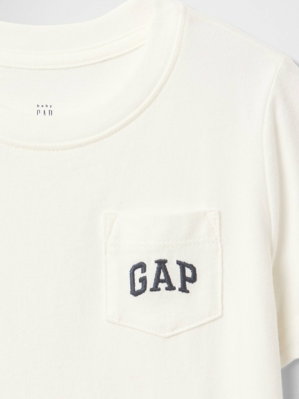 GAP Baby póló Pocket GAP