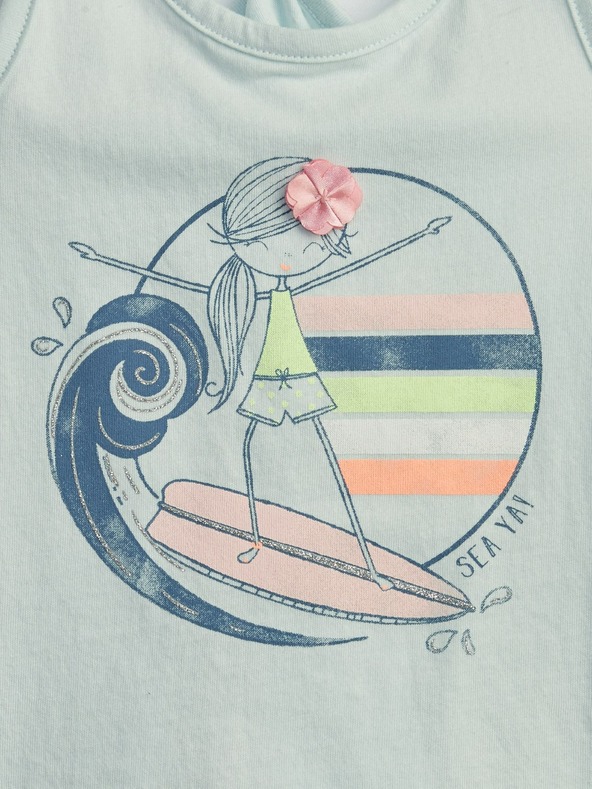 GAP Baby pántos felső GAP