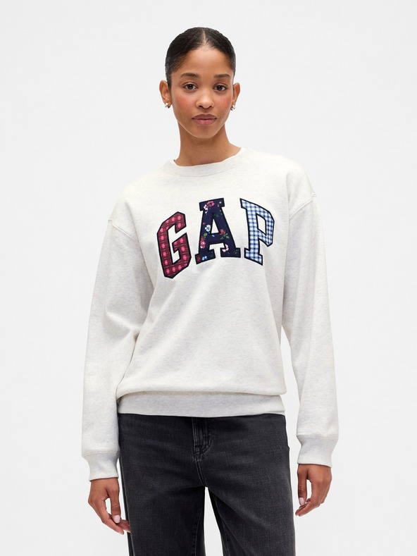GAP Logós oversized pulóver GAP