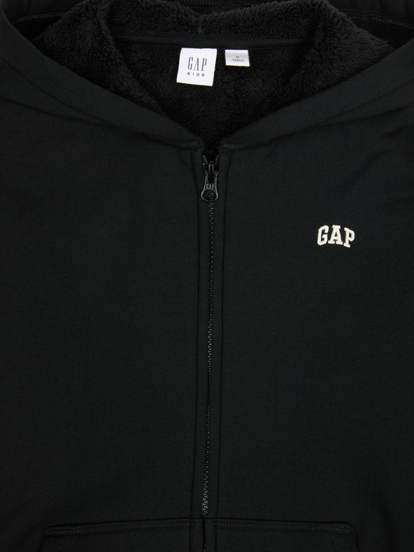 GAP Gyerek bélelt sherpa pulóver GAP