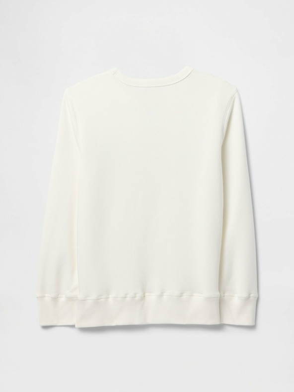 GAP Gyerek pulóver logóval és fleece béléssel GAP