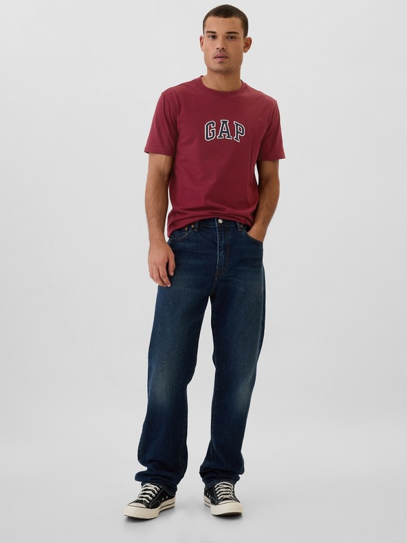 GAP GAP logó v-ss camo arch póló