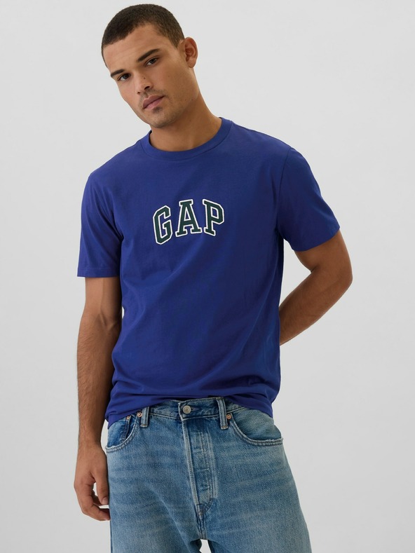 GAP GAP logó v-ss camo arch póló