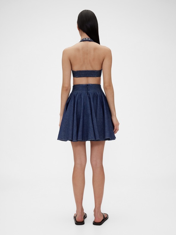 GAP Farmer pliszírozott mini szoknya GapStudio by Zac Posen GAP