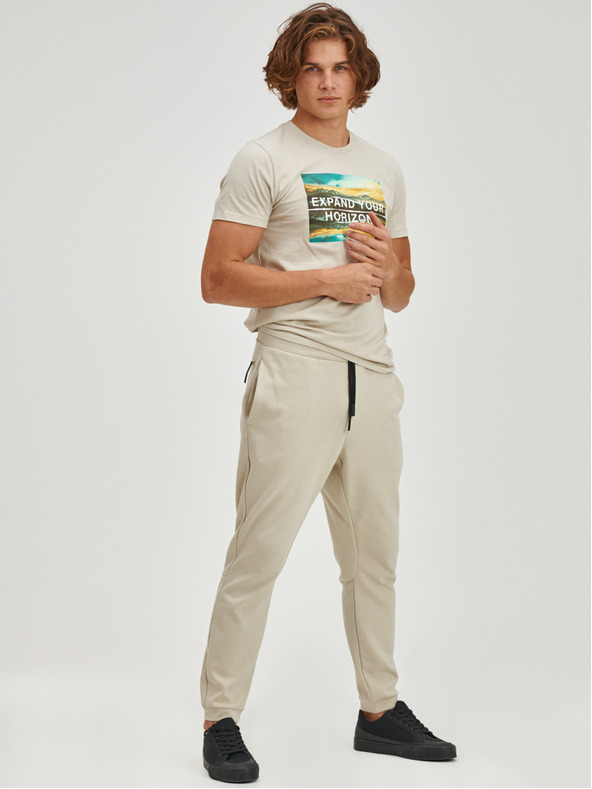 GAP Slim fleece melegítő GapFit GAP