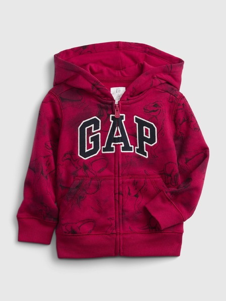 GAP Dětská mikina na zip GAP logo