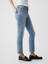 GAP Nadrágok slim Mid Rise Split-Hem Vintage GAP