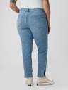 GAP Nadrágok slim Mid Rise Split-Hem Vintage GAP