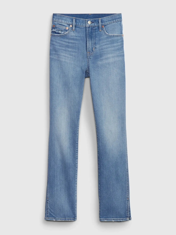 GAP Nadrágok slim Mid Rise Split-Hem Vintage GAP