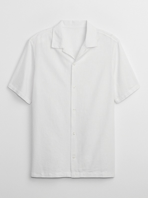 GAP Vászon ing nyitott gallérral GAP
