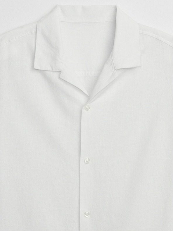 GAP Vászon ing nyitott gallérral GAP