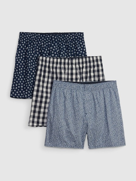 GAP Pamut boxeralsók, 3 pár GAP