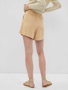 GAP Vászon rövidnadrágok rugalmas derékkal GAP