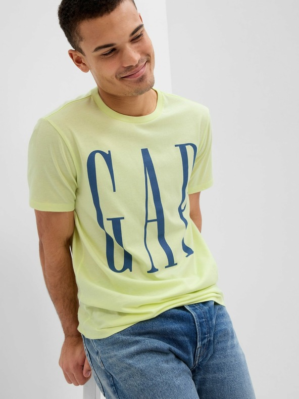GAP GAP logó v-ss camo arch póló