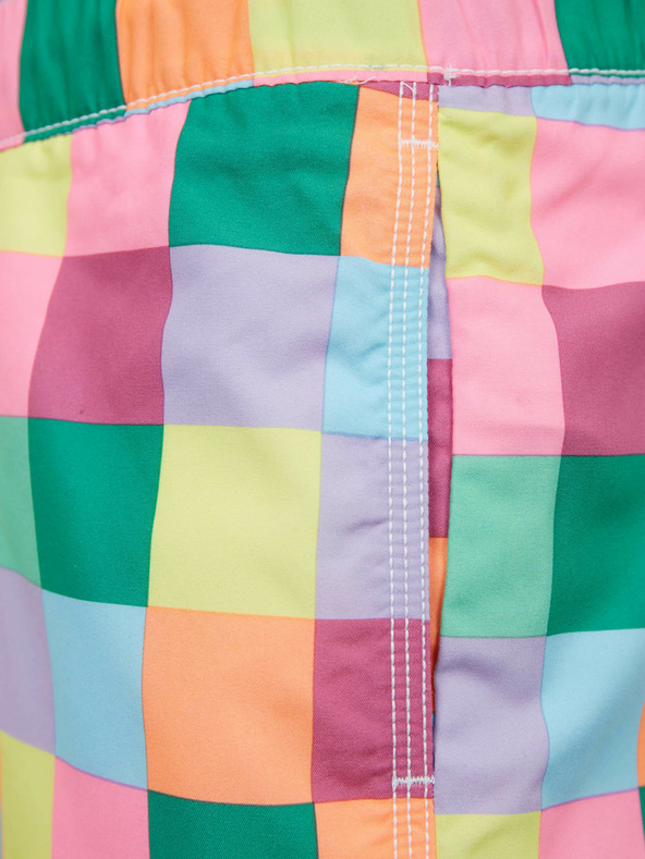 GAP Dětské kostkované plavky GAP