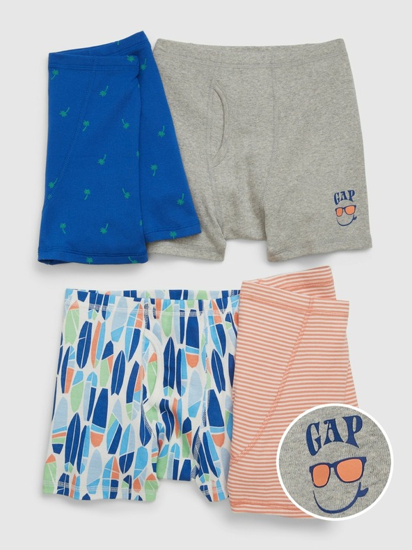 GAP Gyerek boxeralsó, 4 pár GAP
