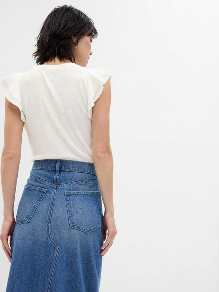 GAP Póló fodros ujjakkal GAP